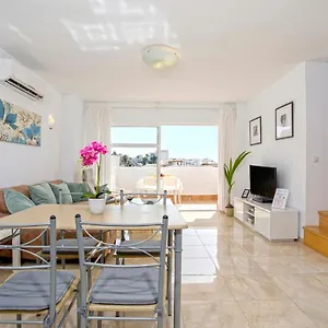 ático Frente Al Mar - Vistas, Piscina, Terrazas, Parking! Benalmádena